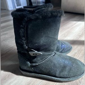 Bear paw winter boots.
